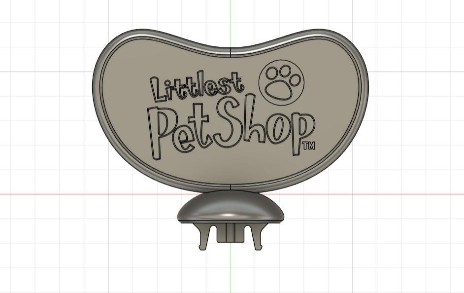Littlest Pet Shop Biggest House Key Spinner Replacement - *3D FILE / STL*