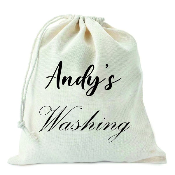 Personalised Laundry Bag, Drawstring bags, Washing bag, Laundry bag, Uniform, Scrubs bag, Personalised Storage Bag, Scrubs bag, Storage Bag