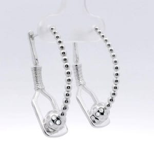 Pickleball Rhythm Earrings