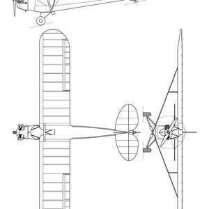 Archivo vectorial svg de Piper J3 Cub, blanco y negro, helicóptero, jet, arte lineal, cricut, luchador, grabado, contorno, corte láser