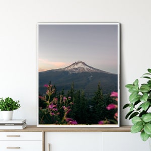 Fine Art Oregon Photography print Mount Hood print Mount hood wall art Oregon wall art