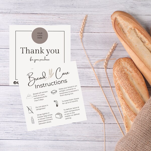 Bread Template - Etsy