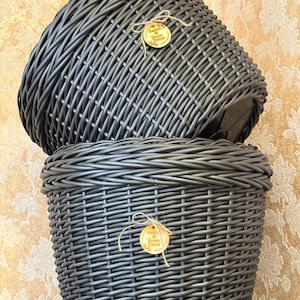 Blumenpflanzgefäß aus Rattan, dekorativer Blumentopf, geflochtener Korb für Pflanzen