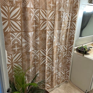 Polynesian Shower Curtains