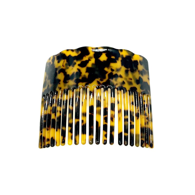 Turtle Shell Compb Faux Turtle Shell Comb: Brown, White, Yellow, Red, Blue, 'polynesian ...
