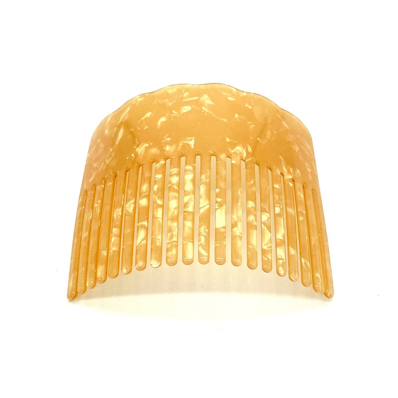 Turtle Shell Compb Faux Turtle Shell Comb: Brown, White, Yellow, Red, Blue, 'polynesian ...