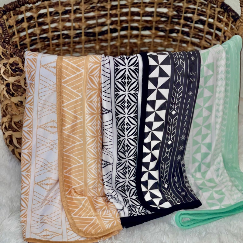 Tribal Trippy Blanket