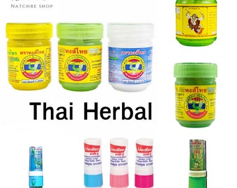 Thai herbal inhaler ( Hong Thai , Poy-Sian , Hannumann )