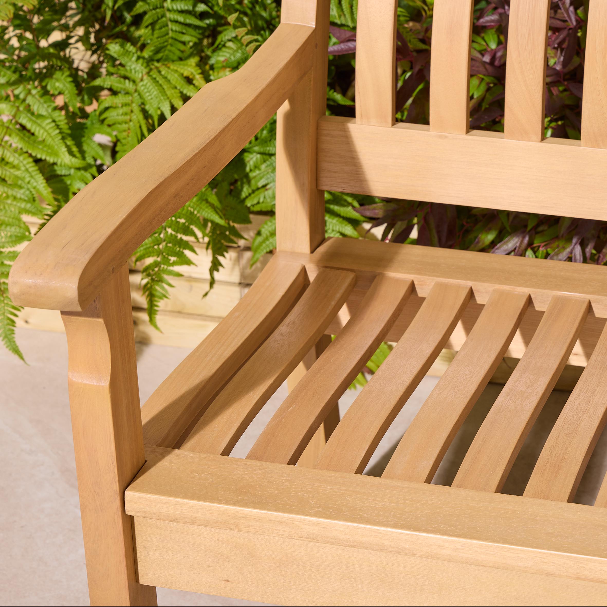 Rowlinson Hemsway Curved Top Bench - Etsy UK