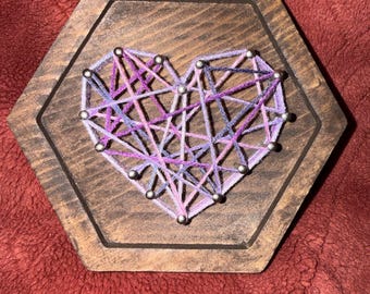 Imán de Corazón Púrpura