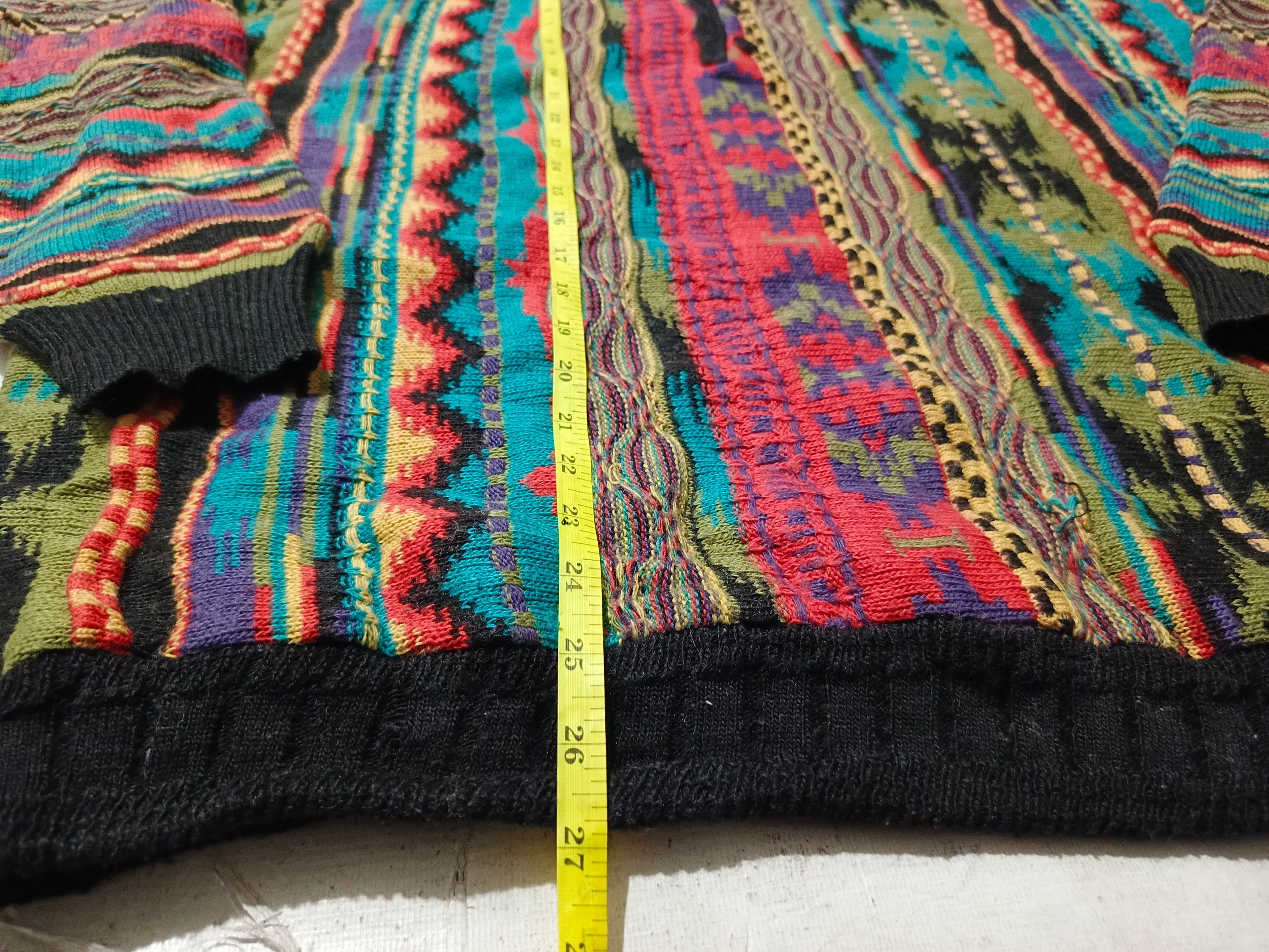 Vintage 90's Coogi Style Collared Pullover Sweater 90's Vintage 90's Coogi Style Collared Pullover Sweater 90's
