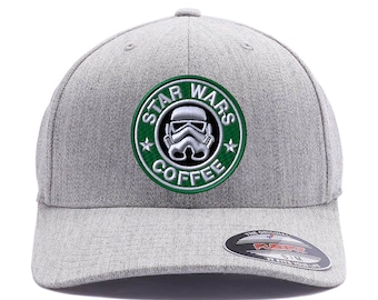 Czapki Flexfit z haftem Star Wars Coffee 6277 i 6477.