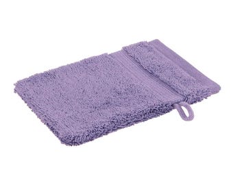 Hand Wash Glove Mitt Soft Egyptian Cotton Elegant Vibrant Colors