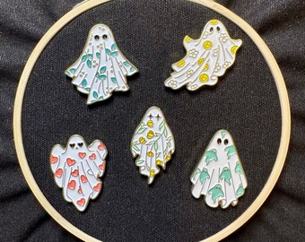 Ghost Needle Minders for Embroidery or Cross Stitch