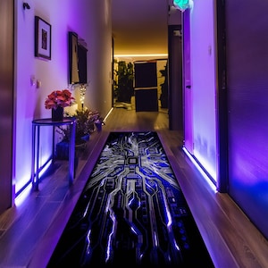 Teppich mit Grafikdesign, Neon Teppich, Teppich für Wohnzimmer, Teppich für Wohnzimmer, Wohnzimmer, Teppich, Wohnzimmer, Kinderzimmer, Wohnzimmer, Kinderzimmer, Wohnzimmer