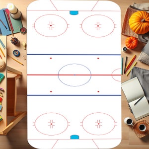 Ice Hockey Rink Rug, Personalized Team Rug, Ice Hockey Rug, Team Logo ...