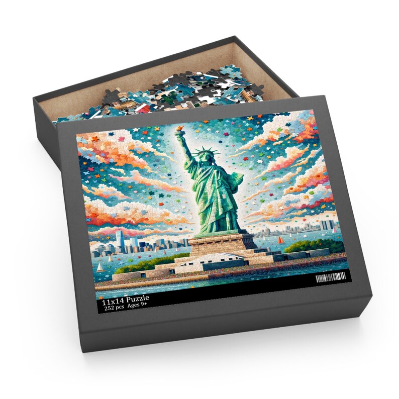 Our Exquisite Statue of Liberty Jigsaw Puzzle, a Captivating Piece of