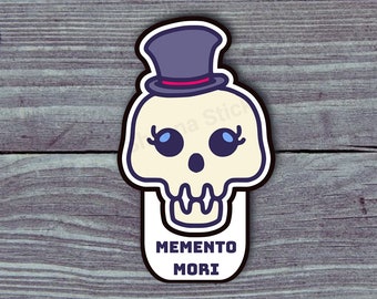 Adesivo Memento Mori Adesivo Católico Vinil Lembrete Latino