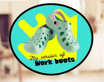 Crocs for OR use - stickers for doctors, stickers for nurses, med students stickers, hospital shoes, Crocs for hospital workers