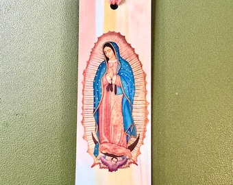 Our Lady of Guadalupe Bookmark Catholic Bookmark Mama Mary Bookmark Blessed Virgin Mary Our Lady of Guadalup Bookmark Virgen de Guadalupe
