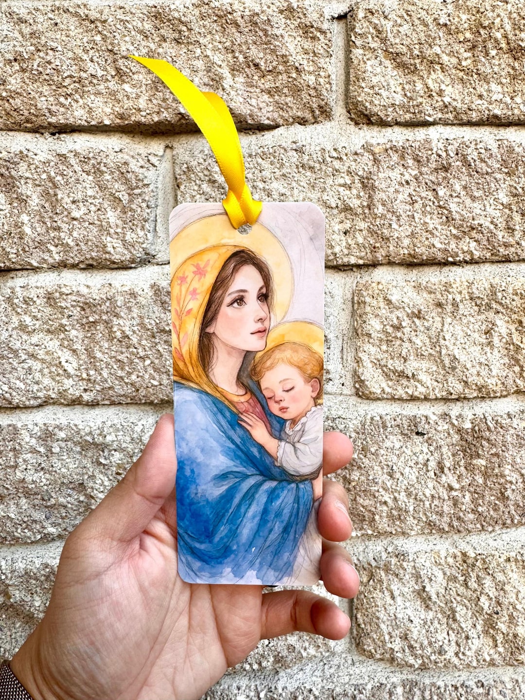 Mama Mary Bookmark Set Religious Bookmarks Saint Book Mark Religious ...