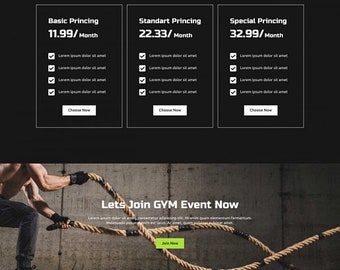 Maximize Your Gains with 'Dynamic Fitness Hub' - A Robust WordPress Elementor Template for Gyms & Trainers