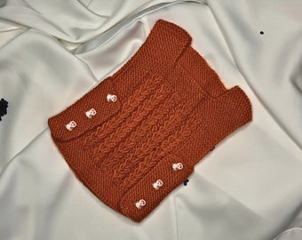 Sweet Snuggles: Baby Girl Sweater (0-6 Months)