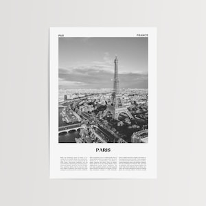 Paris Print schwarz weiß Nr. 2, Paris Wandkunst, Paris Poster, Paris Fotografie, Paris Wanddekoration, Frankreich, Europa