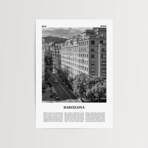 Barcelona Print Black and White No 3, Barcelona Wall Art, Barcelona Poster, Barcelona Photo, Barcelona Wall Decor, Spain, Espana, Europe