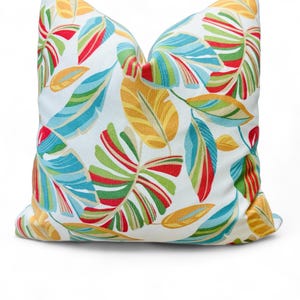 Outdoor Pillow cover | Palm leaf Pillow cover | Decorative pillow | Ready to Ship
