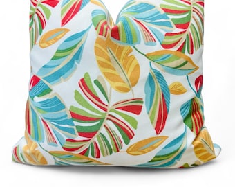 Outdoor Pillow cover | Palm leaf Pillow cover | Decorative pillow | Ready to Ship