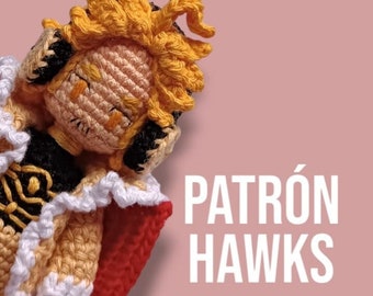 PATRON PDF / Hawks amigurumi
