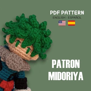 PATRON PDF MIDORIYA/ Pattern Midoriya English - Español