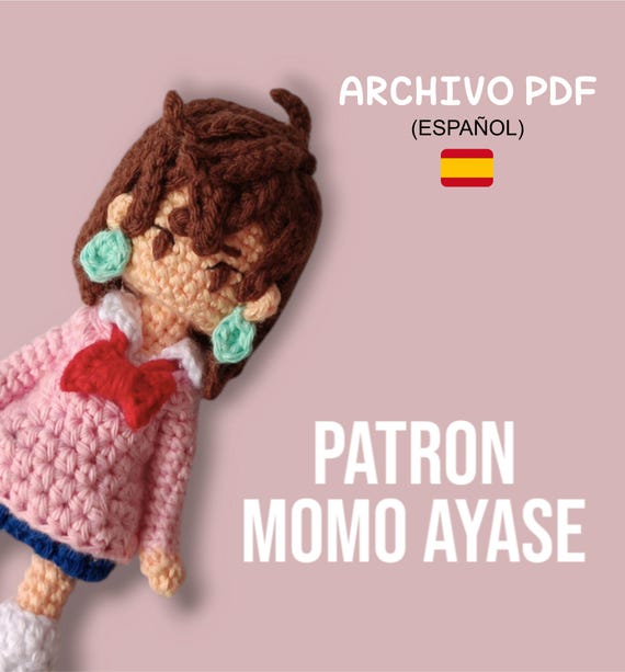 SPANISH PDF PATTERN/ Momo Ayase Amigurumi - Etsy