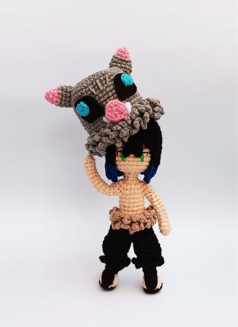 PATTERN PDF INOSUKE / Pattern Inosuke English - Spanish - Etsy