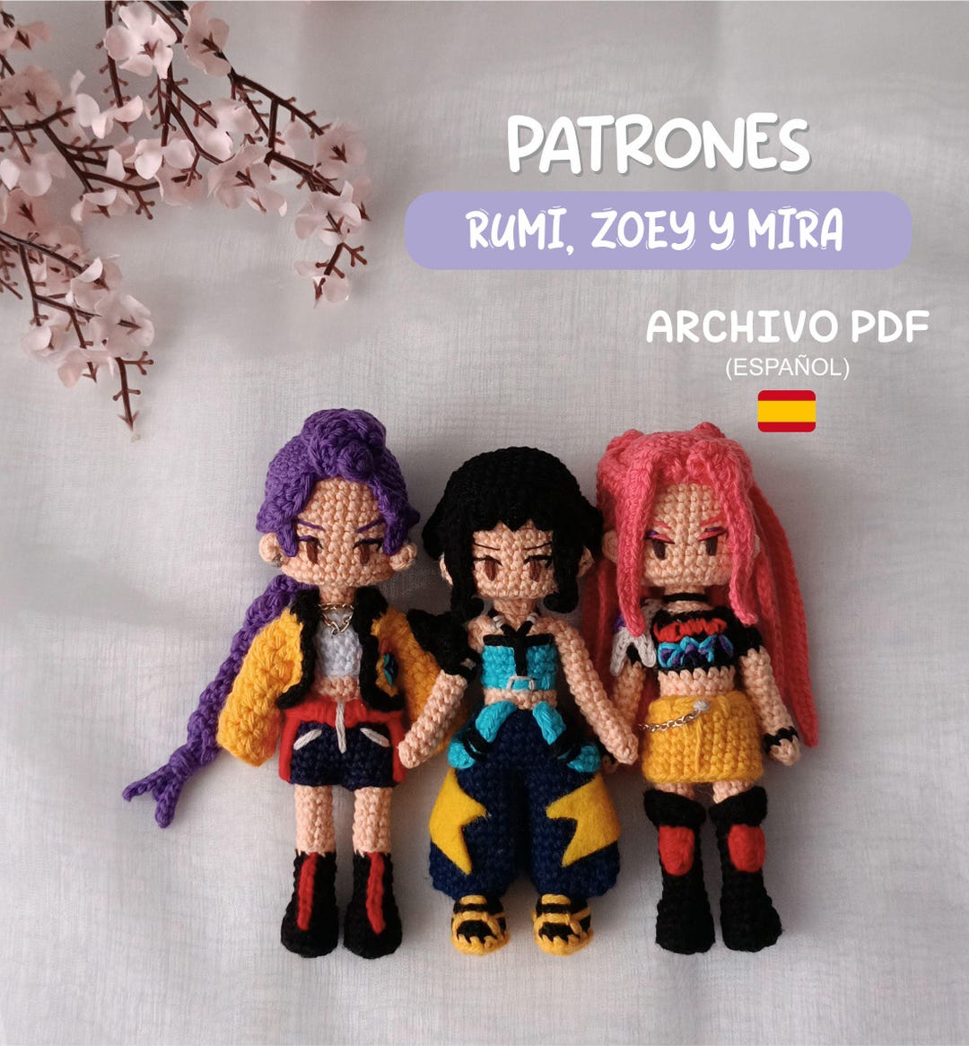 Rumi, Zoey, Mira Patterns / Spanish PDF - Digital - Etsy