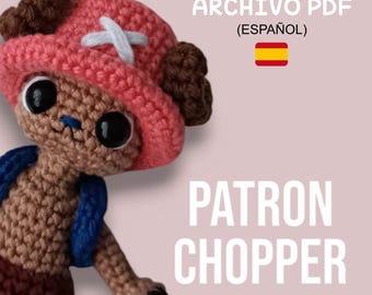 SPAANSE PDF PATROON/Tony Tony Chopper amigurumi