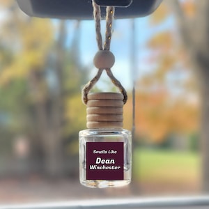 Smells Like Dean Winchester Car Diffuser Car Air Fresheners For Dean Winchester Fan Car Accessories Wooden Diffusers for Car Party Favors