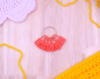 Practical Numbered Stitch Markers: Crochet & Knitting Notions