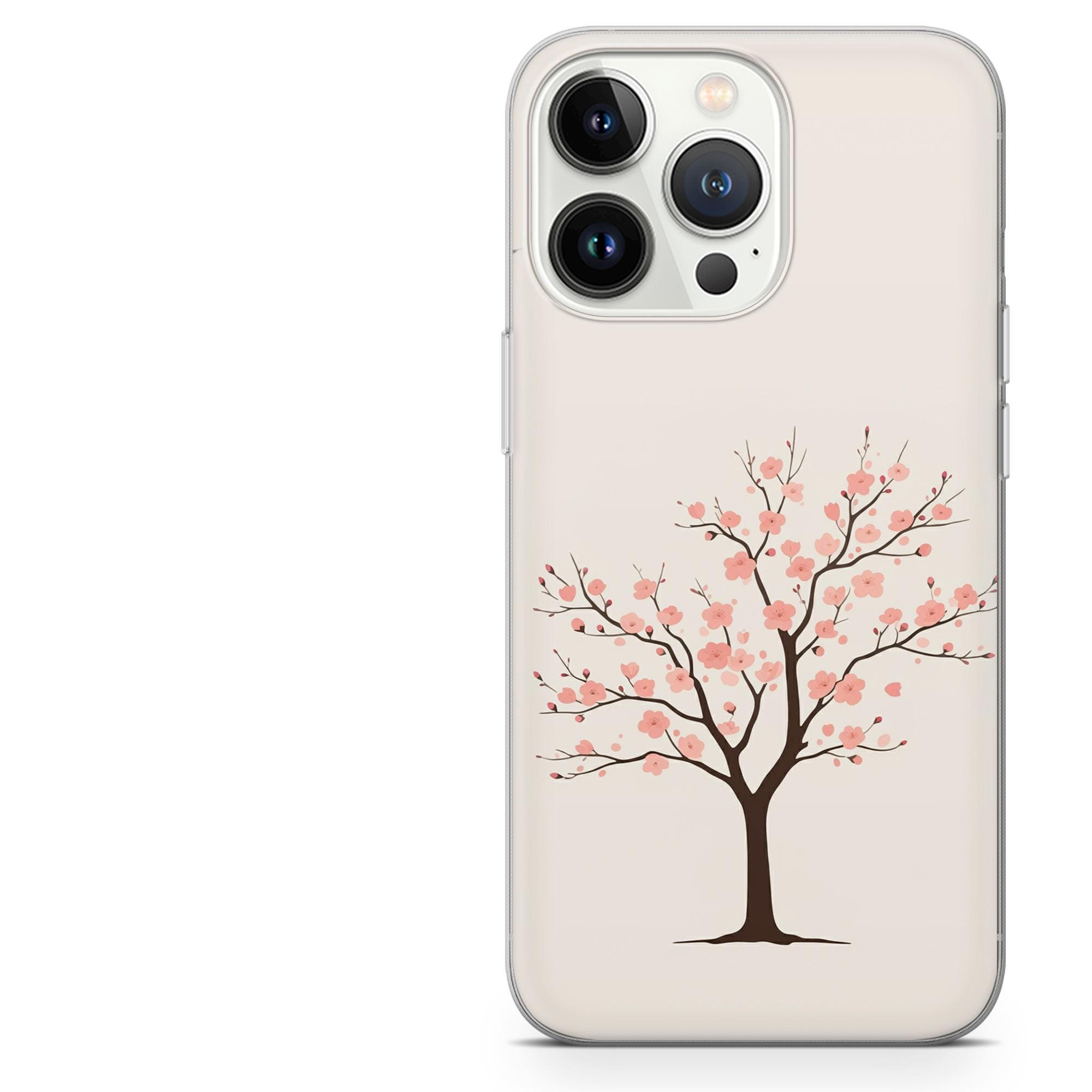 Apple - SAKULA❤️ Sakura Tree Phone Case Blossom Cover Fit for iPhone 16 Pro