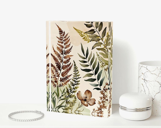 Floral Photo Block Decor, Nature-Inspired Wall Art, Eco-Friendly Home Accent, Great for Gifts, Botanical Themed Decor