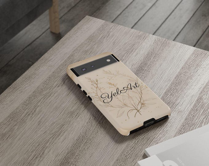 Funda de móvil resistente con diseño floral – accesorio estético y moderno, personalizable y perfecto como regalo para ella