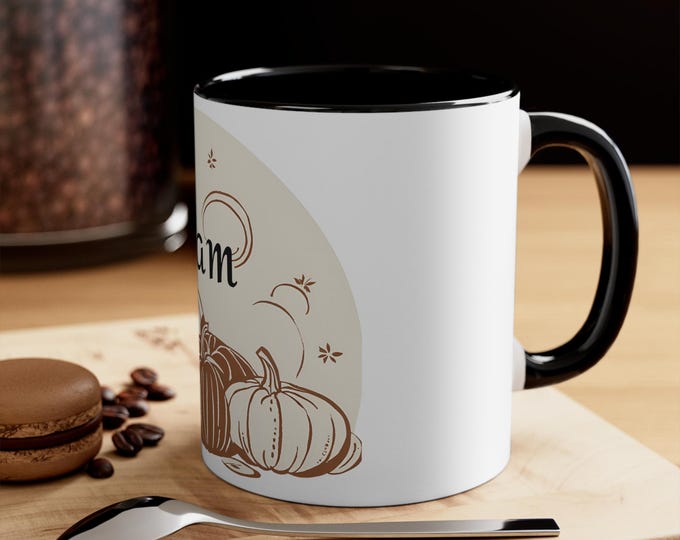 Personalized Pumpkin Mug – Autumn Design for Celebrations and Unique Gifts