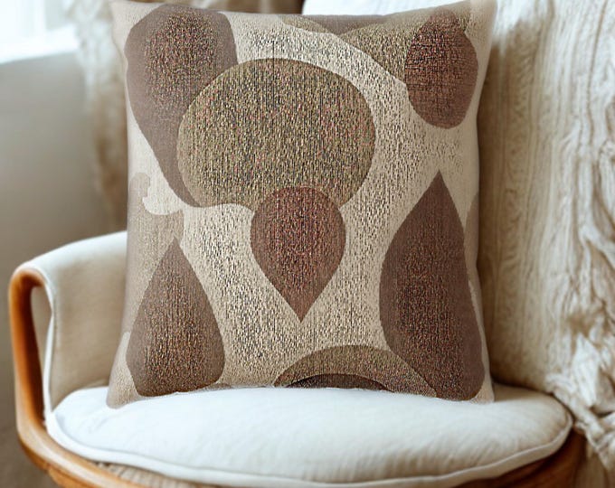 Cojín tejido bohemio – pieza decorativa con textura natural que aporta calidez a tu hogar y el regalo ideal para amantes de la naturaleza