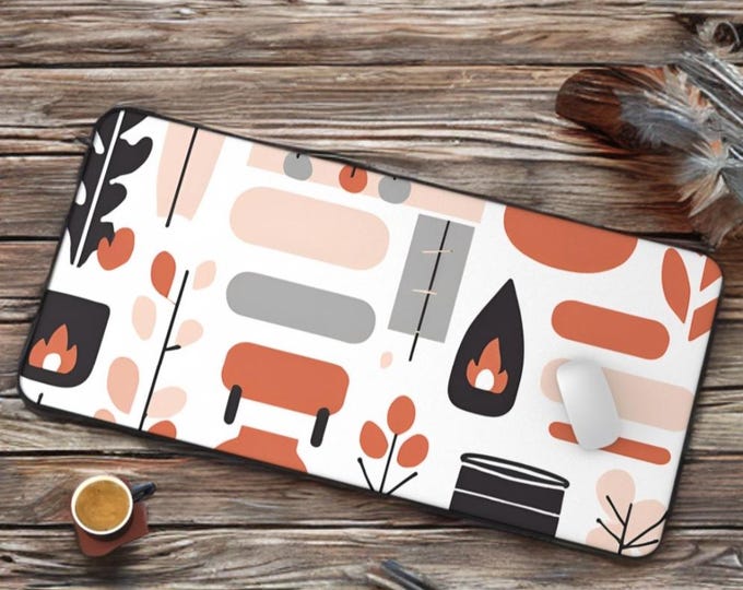 Minimalist Desk Pad – Stylish home office decor, functional mouse pad, and ideal gift for tidiness lovers