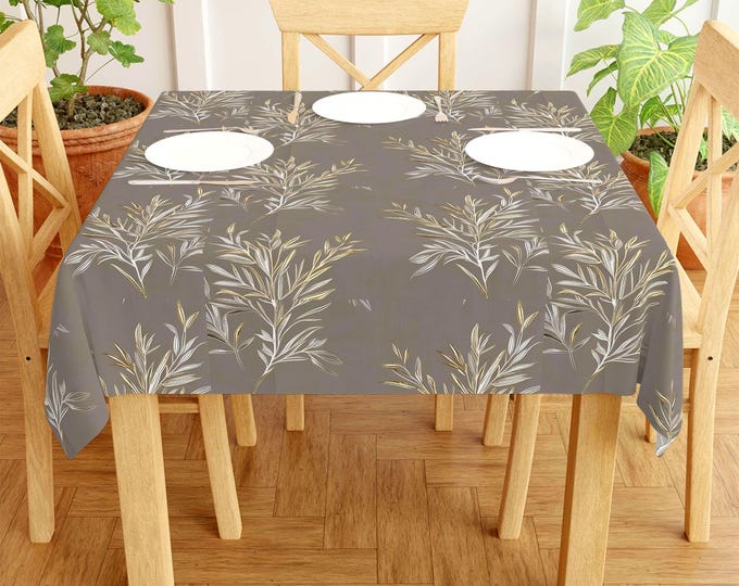 Botanical Floral Tablecloth – Add an elegant and natural touch to your table for everyday or special meals