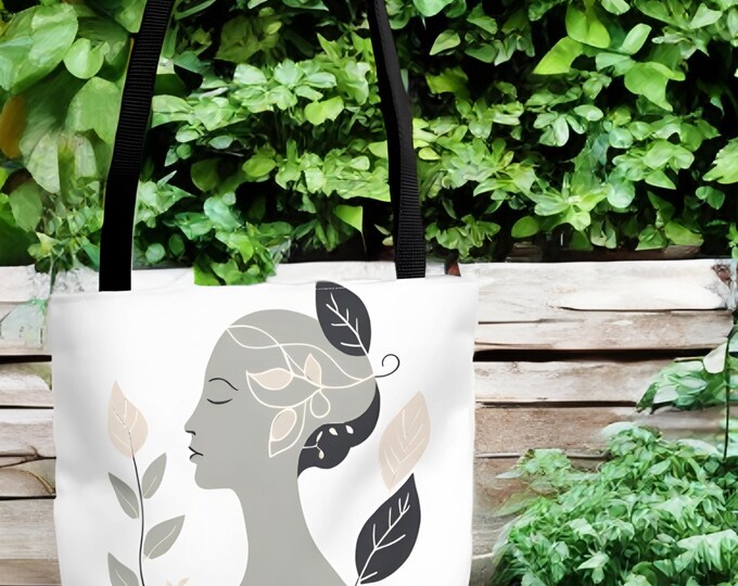 All-Over Print Tote Bag – practical and modern style for everyday use, ideal as an original gift and versatile fashion accessory