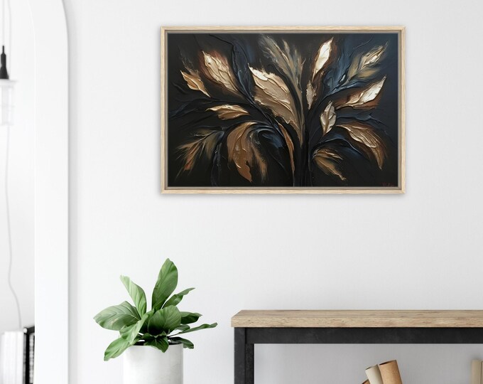 Premium Framed Canvas | Timeless Beauty for Your Home | Modern and Elegant Art