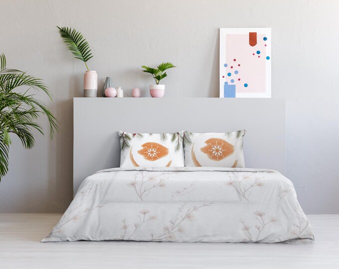 Floral Botanical Duvet – Soft and sophisticated year-round bedding, adds warmth and style