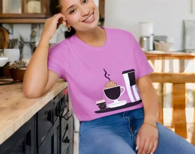 Coffee Lovers T-Shirt – Relaxed and modern style, ideal gift for baristas or coffee-scented days